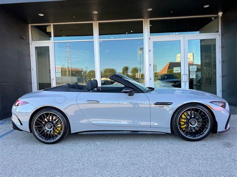 2022 Mercedes-benz Amg Sl 63, Alpine Grey With 46 Miles Available Now ...