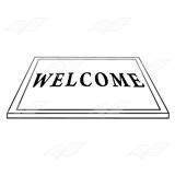 Abeka | Clip Art | Welcome Mat