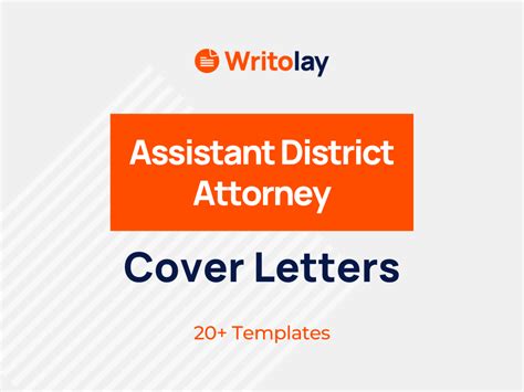 Assistant District Attorney Cover Letter Tips - Writolay