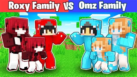 Omz's Family vs Roxy's Family in Minecraft! - Parody Story(Lily and ...