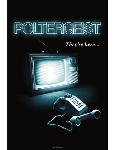 Poltergeist 1982 They're Here... Poster - WHITE | BoxLunch