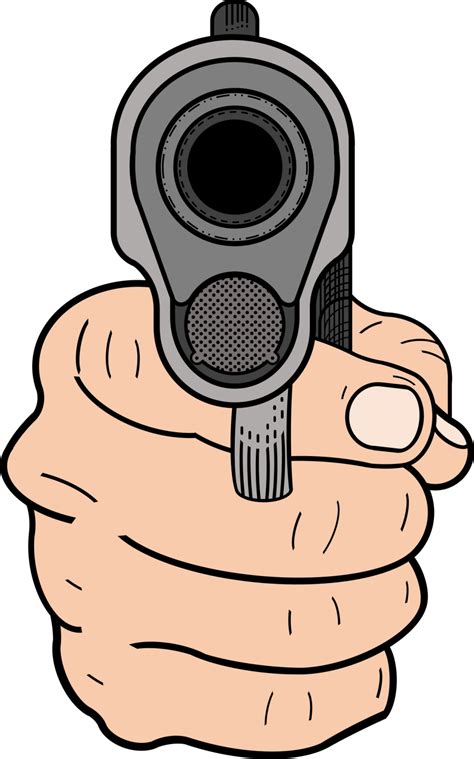 Hand Holding Shotgun Png - Hand With Gun Png Free Unlimited Png