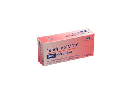 Nifedipine MR Tablets 10mg 56s - McDowell Pharmaceuticals