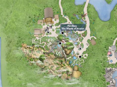 Pandora Avatar Map