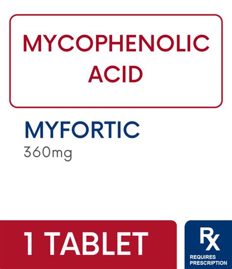 Myfortic 360mg Fc Tablet - Rose Pharmacy Medicine Delivery