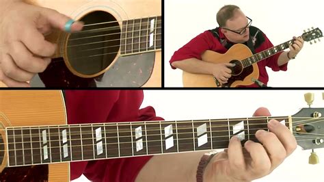 🎸 Fingerstyle Guitar Lesson - Freight Train: Breakdown - Richard Smith ...