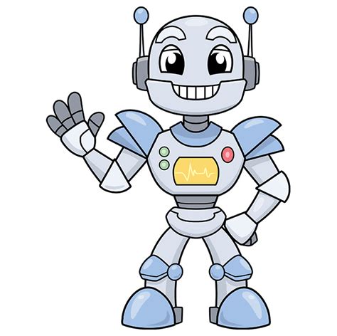 Impressive Tips About How To Draw A Cartoon Robot - Manchestertouch