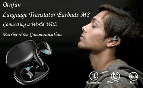 Amazon.com : Language Translator Earbuds Two Way Real-time Translation ...