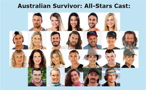 Australian survivor all stars 2020 cast. (Cast spoilers) : r/survivorau