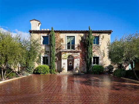 Tuscan-Style Villa In Montecito | iDesignArch | Interior Design ...