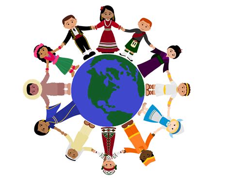 Children Holding Hands Clipart: Promoting Unity and Friendship