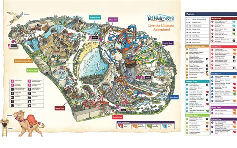 Yas Water World Map - Draw A Topographic Map