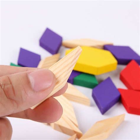 Wooden Puzzle Blocks 125 PCS | Le3ab Store