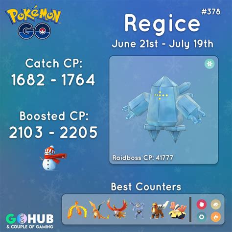 Regice Raid Counters Guide | Pokemon GO Hub