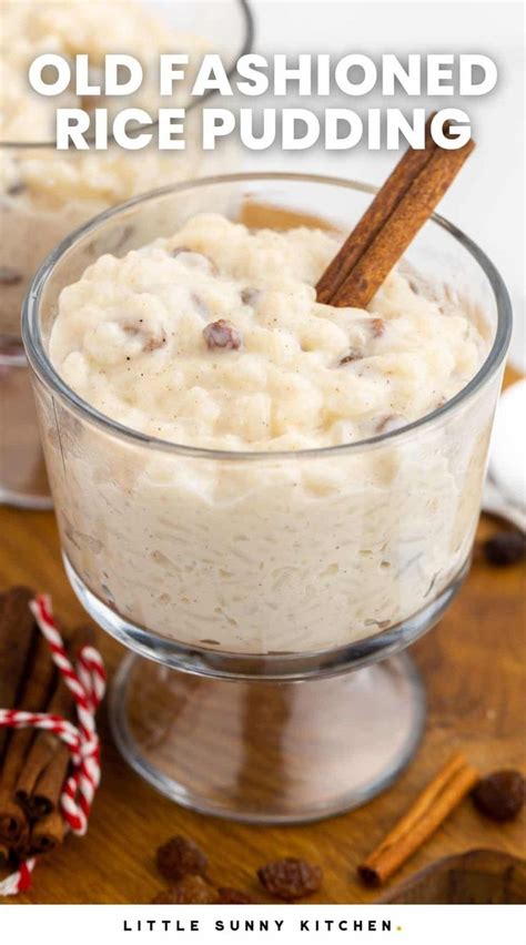 Creamy Rice Pudding Recipe