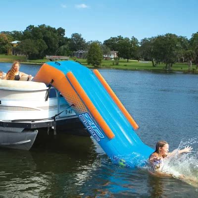 WOW Sports Large Inflatable Zip Slide for Pontoon Boats - Sam's Club