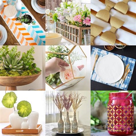 DIY Table Decorations that Look Great Year-Round - DIY Candy