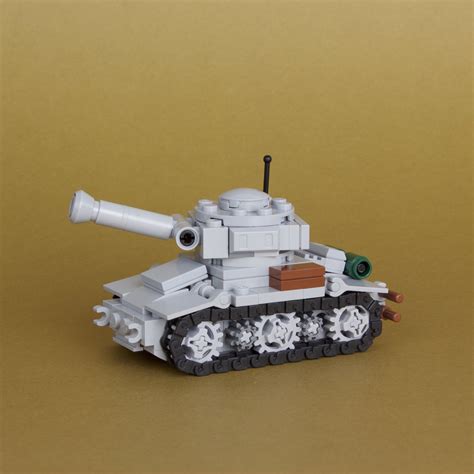 Free: Micro LEGO Tank Instructions | Aaron Brick Designer