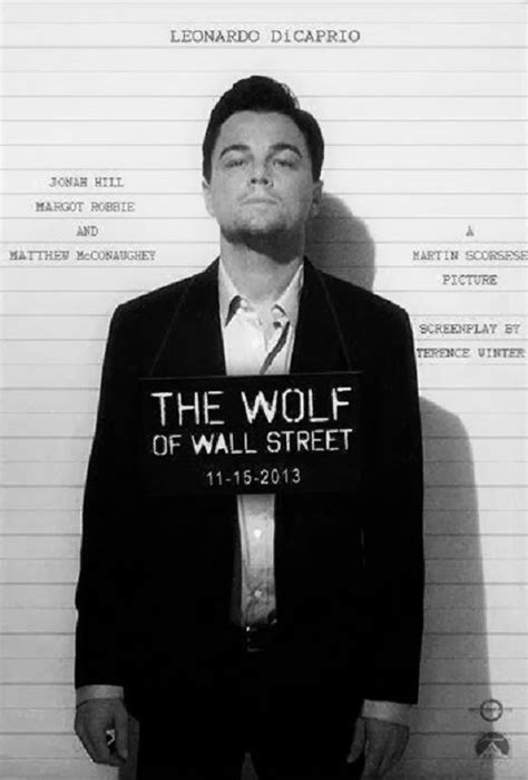 the wolf of wall street is shown in this mug shot from an unknown man's ...