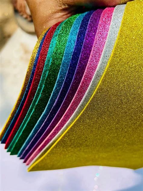 Foam Glitter Sheet MIX, Thickness: 1 mm at Rs 55/pack in Nabha | ID ...