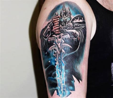 The Lich King tattoo by Jordan Croke | Post 15151