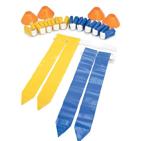 SKLZ Flag Football Deluxe Set with Flags and Cones, 10 Players ...