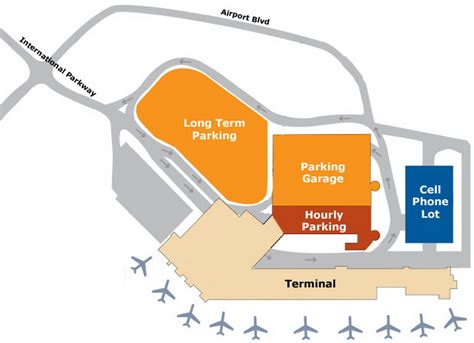 Airport Parking Map - portland-maine-airport-parking-map.jpg