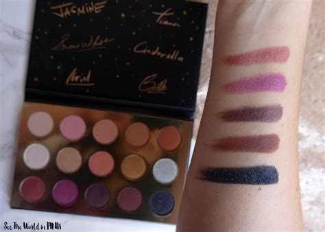 ColourPop Disney Designer Collection - Swatches, Try On, and Review ...