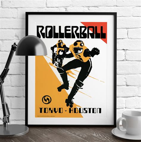 Rollerball Movie Poster Replica Vintage Poster Vintage | Etsy