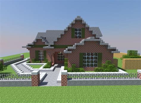 Minecraft Stone Brick House