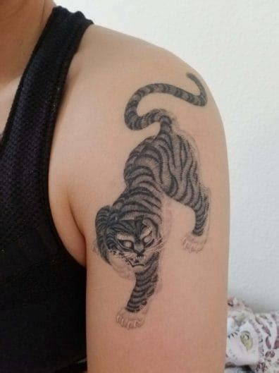 12+ Korean Tiger Tattoo Designs and Ideas - PetPress