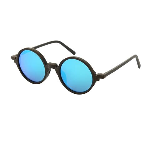 Blue Round Sunglasses - TopSunglasses.net