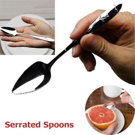 1PCS 17cm Fruit Grapefruit Spoon Long Handle Stainless Steel Spoons ...