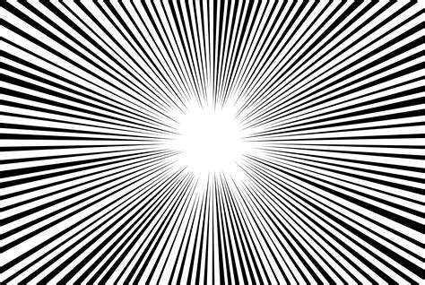 Abstract Manga Speed Lines Sunburst Graphic by TiveCreate · Creative ...