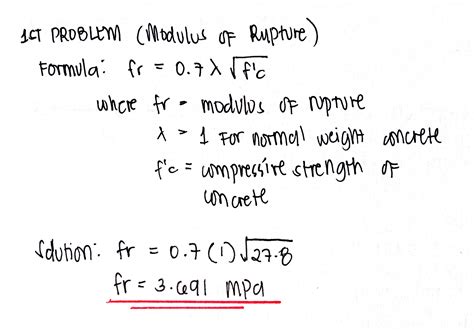 [Solved] . Solve the following problems: A. Assuming the concrete is ...