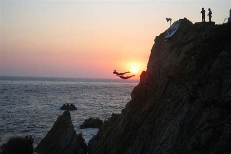 Acapulco Cliff Divers at Night 2024