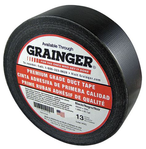 GRAINGER APPROVED Duct Tape Grade Premium, Duct Tape Type Duct Tape ...