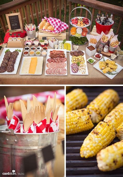 Fun Food and Snack Bar Ideas for a Party | Bbq ideas food, Bbq party ...