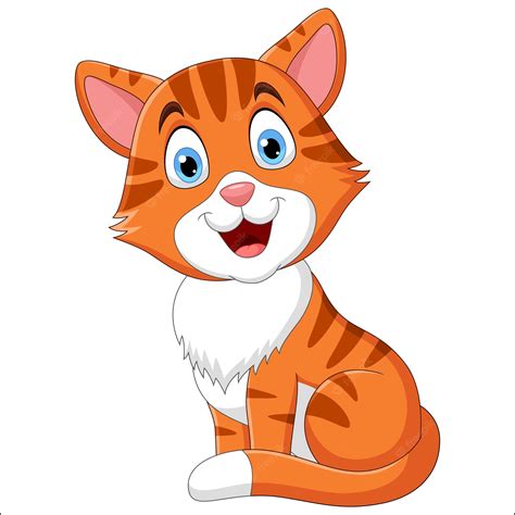 Cartoon Cat Sitting Clip Art Id 72798 Clipart Pictures - Cat - Clip Art ...