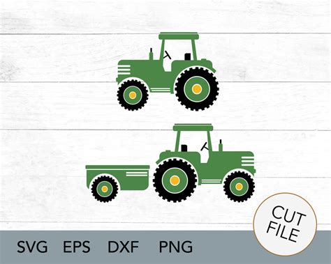 Tractor SVG Tractor Theme Birthday John Deere SVG Plow and Play Farming ...