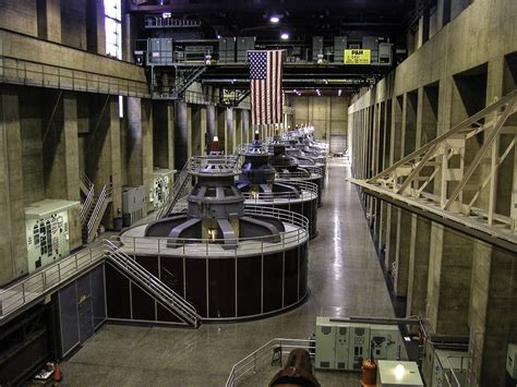 The inside of the Hoover Dam in Nevada image - Free stock photo ...