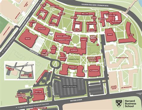 Harvard University Campus Map