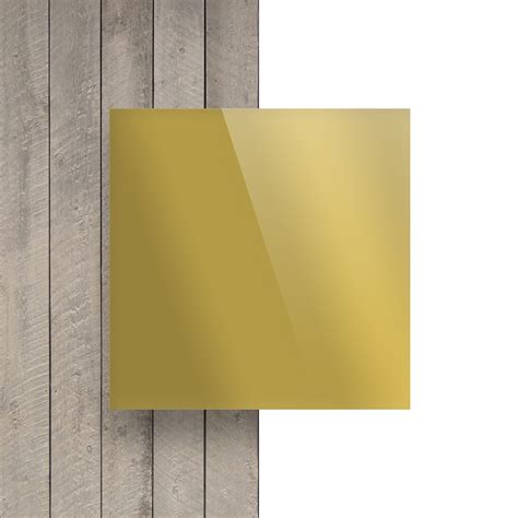 Mirror gold acrylic sheet | Cut To Size