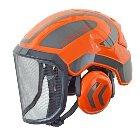 Protos Integral Arborist Helmet, orange/grey | Шлем, Каски, Спецодежда