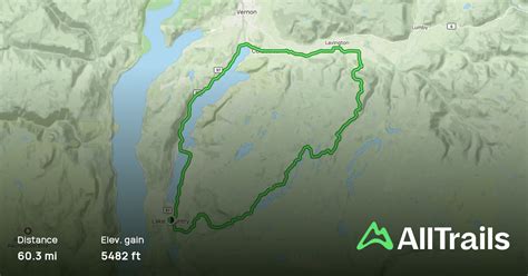 Lake Country - Coldstream Cycle, British Columbia, Canada - Map, Guide ...