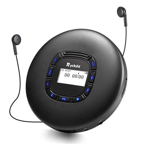 Buy Portable CD Player with Bluetooth, Rydohi Personal Compact CD ...