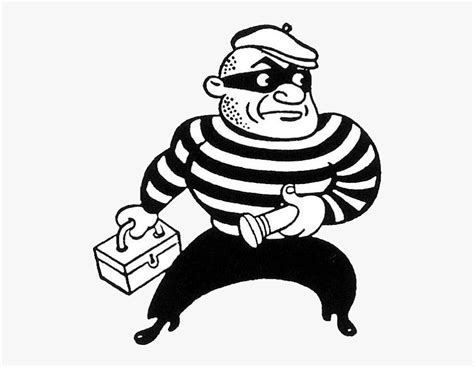 Robber Png Background - Burglar Clip Art, Transparent Png , Transparent ...