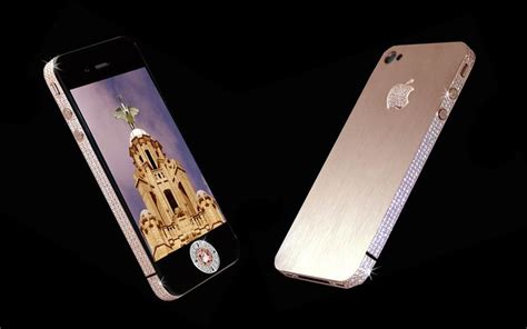 Worlds Most Expensive Cell Phone: iPhone 4 Diamond Rose Edition Price ...