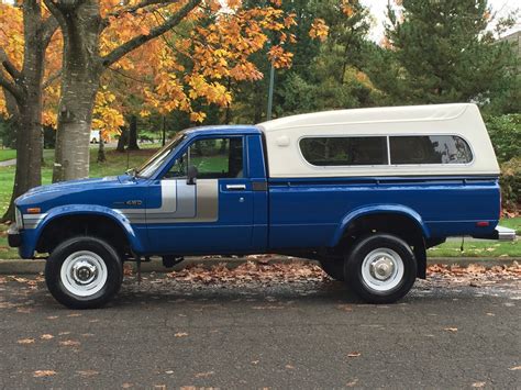 1980 Toyota Pickup 4x4 SR5 Standard Cab Pickup 2-DR 2.2L 101k Orig ...