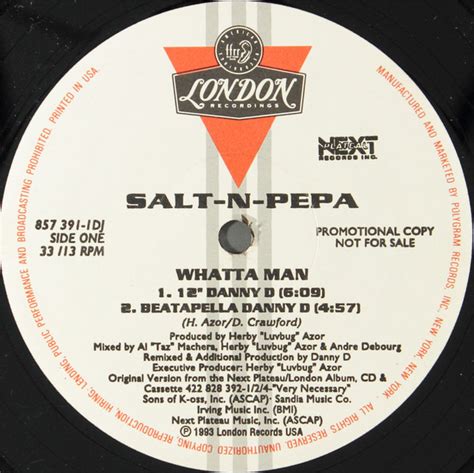 Salt 'N' Pepa - Whatta Man (1993, Vinyl) | Discogs